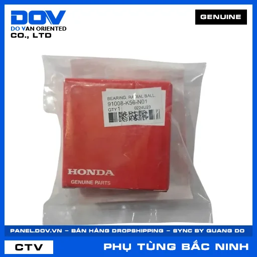 VÒNG BI 6301 CB150R, WINNER 150, WINNER R, WINNER X — 91008K56N01