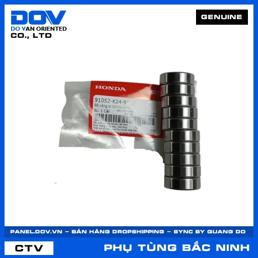 BỘ VÒNG BI 6201U (NSK) — 91052K24901SS