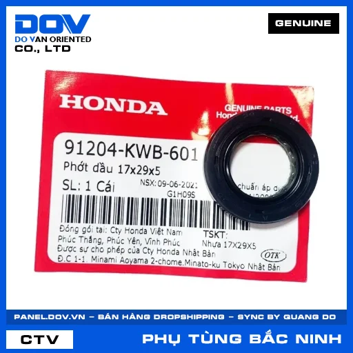 PHỚT DẦU 12X26X5 CB300R, REBEL 300 — 91202KTW901