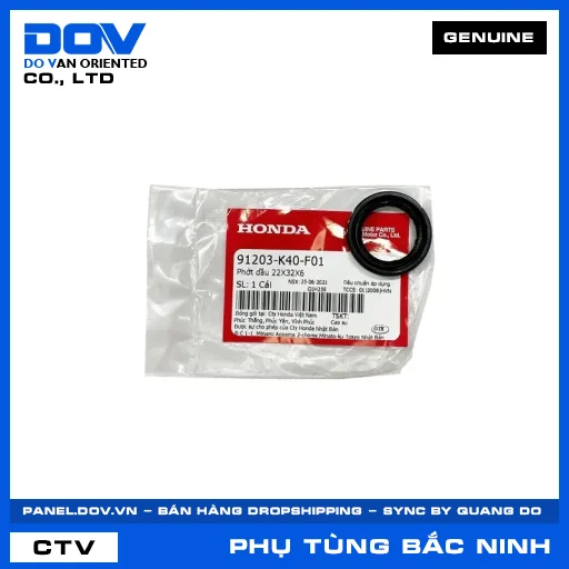 PHỚT DẦU 22X32X6 PCX 160, SH 125/150, SH 125/160 — 91203K40F01