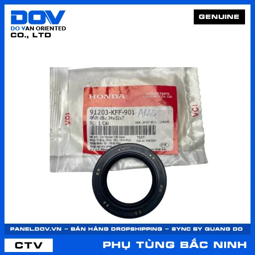 PHỚT DẦU 34X52X7 SH 125/150 — 91203KFF901