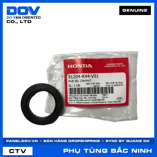 PHỚT DẦU 29X44X7 LEAD 125, VISION 110 — 91204K44V01