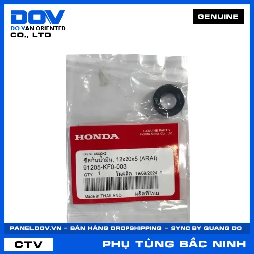 PHỚT DẦU 12X20X5 CB150R, CBR150R, REBEL 1100, WINNER 150 — 91205KF0003