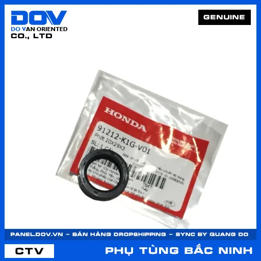 PHỚT 20X29X3 VISION 110 — 91212K1GV01