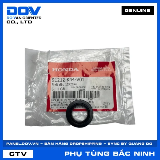 PHỚT DẦU 16X26X6 — 91212K44V01