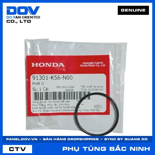 PHỚT O CB150R, WINNER 150, WINNER R, WINNER X — 91301K56N00