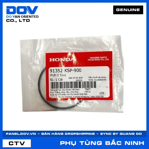 PHỚT O 51X2 WINNER 150, WINNER R, WINNER X — 91352KSP900