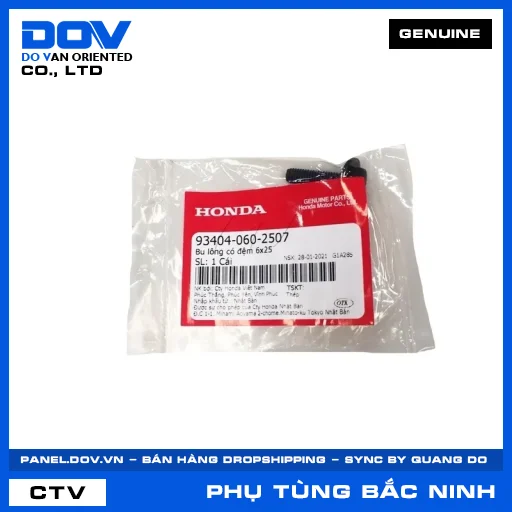 BU LÔNG CÓ ĐỆM 6X25 ADV350, CB300R, GOLDWING, SH 350 — 934040602507