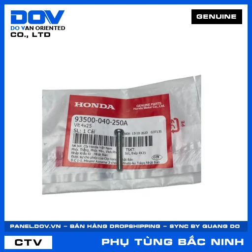 Vít 4x25 SH 125/150 — 93500040250A