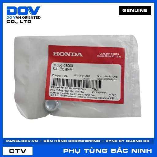 ĐAI ỐC 8MM BLADE 110, CB250 NIGHTHAWK, CB300R, CB350 H'NESS — 9405008000