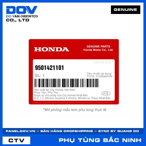 GIÁ KẸP TAY LÁI TRÊN A1 — 9501421101