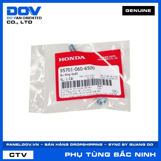 BU LÔNG 6X65 ADV350, AIR BLADE 125, AIR BLADE 125/150, CB150R — 957010606500