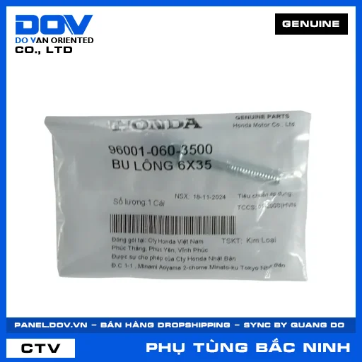 BU LÔNG 6X35 AIR BLADE 110, BLADE 110, CB150R, CBR150R — 960010603500
