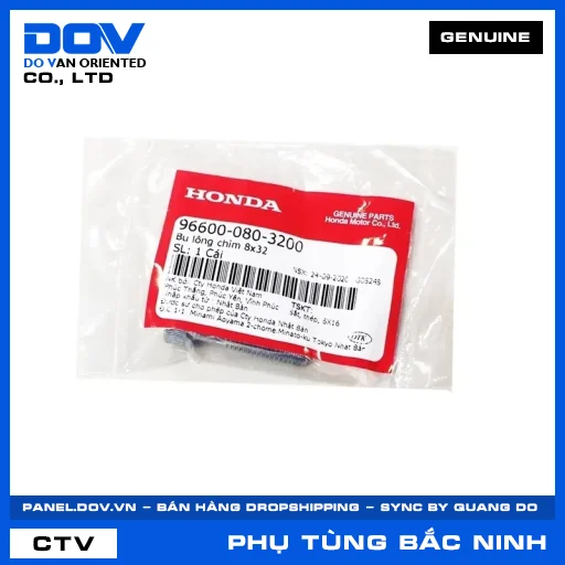 BU LÔNG CHÌM 8X32 PCX, PCX 125, PCX 125/150, REBEL 1100 — 966000803200