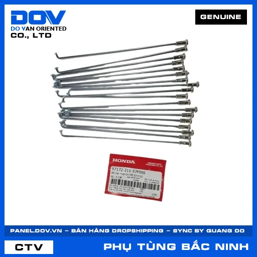 BỘ NAN HOA12X158,5(TRONG) — 9717221157F0SS