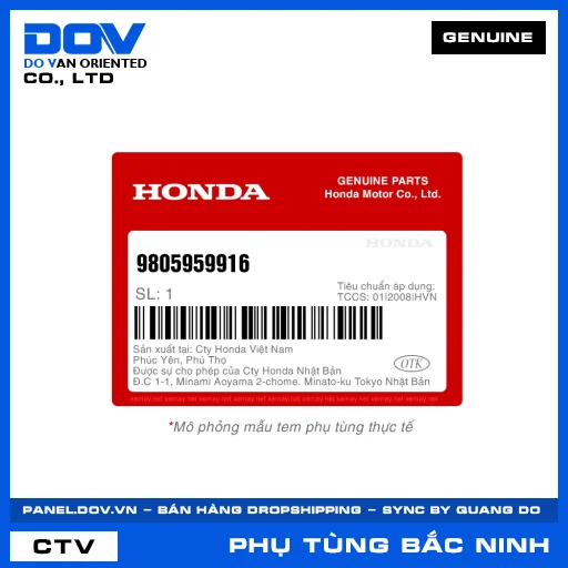 BUGI (CR9EH-9) CB650F — 9805959916
