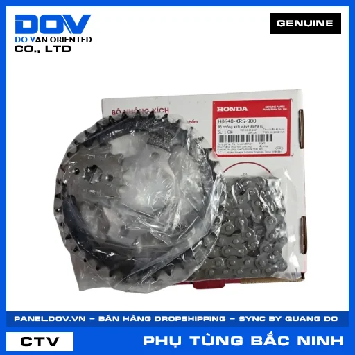 BỘ NHÔNG XÍCH WAVE (sên) — H0640KRS900