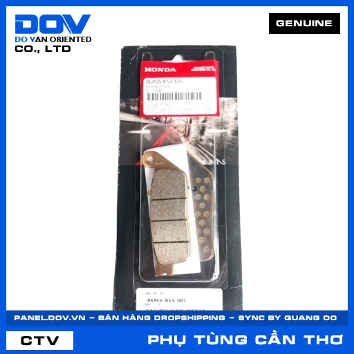 MÁ PHANH TRƯỚC (bố thắng) SH 350 — 06455K53D01
