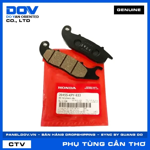 BỘ MÁ PHANH DẦU (bố thắng) WAVE ALPHA — 06455KPY933