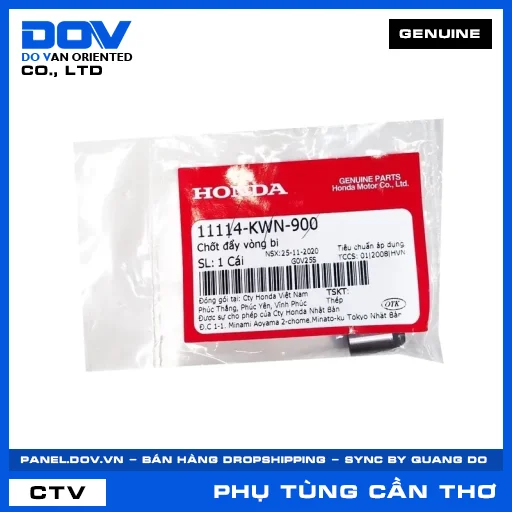 CHỐT ĐẨY VÒNG BI AIR BLADE 125, AIR BLADE 125/150, LEAD 125, PCX — 11114KWN900