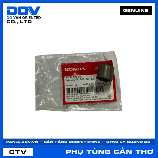 BẠC CAO SU BẮT GIẢM XÓC (phuộc) AIR BLADE 110, AIR BLADE 125, AIR BLADE 125/160, CLICK 110 — 11203KVB901