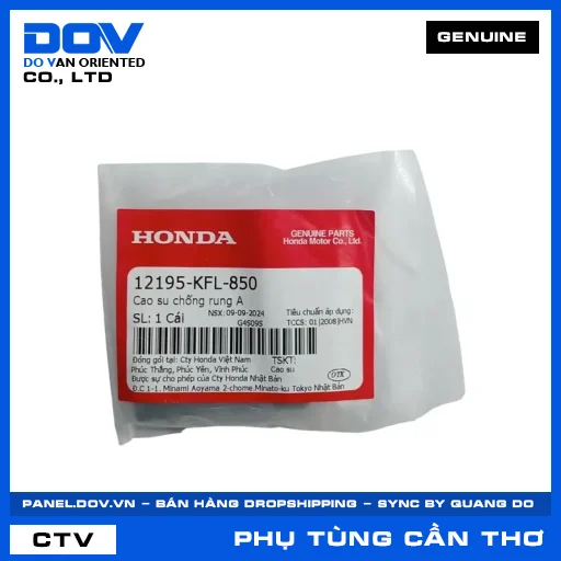 CAO SU CHỐNG RUNG A SUPER DREAM, WAVE 100, WAVE ALPHA — 12195KFL850