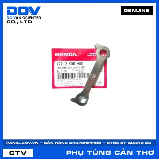 TẤM ĐỆM ĐẦU QUY LÁT (IN) AIR BLADE 125/160, LEAD 125, PCX 160, SH 125/150 — 12212K0RV00