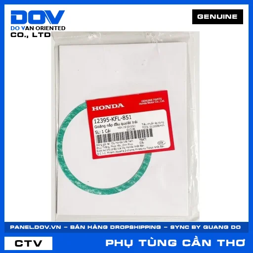 Gioăng nắp đầu quylát trái WAVE 100, WAVE ALPHA — 12395KFL851