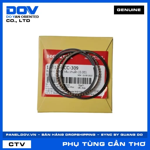 BỘ XÉC MĂNG TIÊU CHUẨN (0.00) AIR BLADE 110, CLICK 110 — 13011GCC309