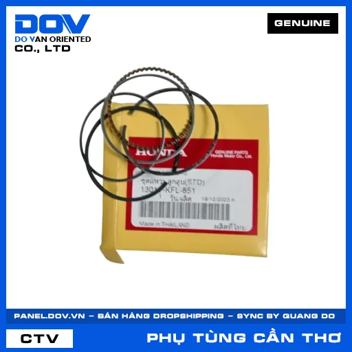 BỘ XÉC MĂNG TIÊU CHUẨN (0.00) SUPER DREAM, WAVE 100, WAVE ALPHA, WAVE RSX 110 — 13011KFL851