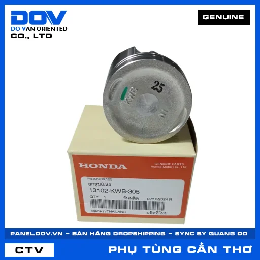 PISTON CỐT 1 (0.25) WAVE RSX 110 — 13102KWB305