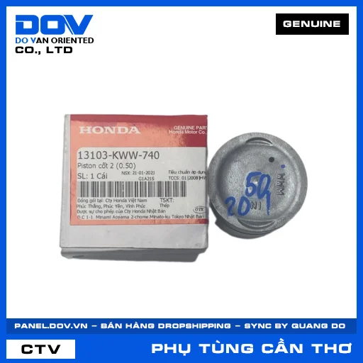 PISTON CỐT 2 (0.50) BLADE 110, DREAM 110, WAVE ALPHA 110, WAVE RSX 110 — 13103KWW740