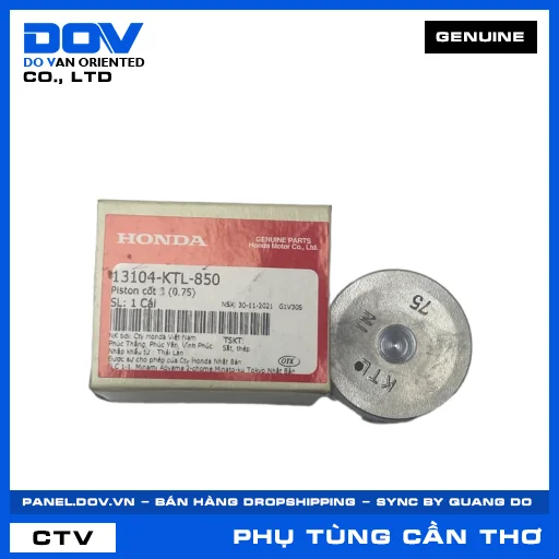 PISTON CỐT 3 (0.75) WAVE 100, WAVE ALPHA — 13104KTL850