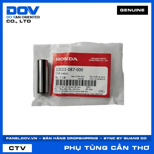 CHỐT PISTON AIR BLADE 110, BLADE 110, CLICK 110, DREAM 110 — 13111087000