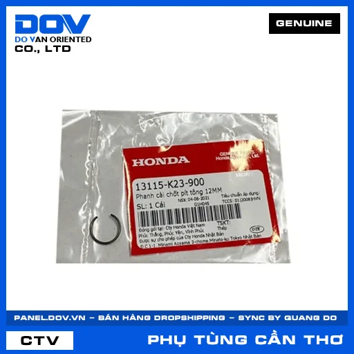 PHANH CÀI CHỐT PÍT TÔNG 12MM VISION 110 — 13115K23900