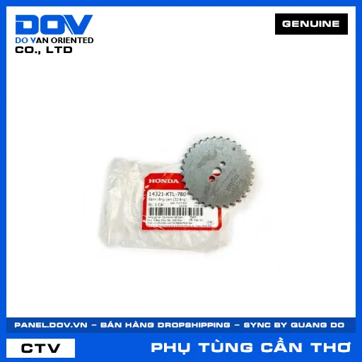 BÁNH RĂNG CAM (32 RĂNG) SUPER DREAM, WAVE 100, WAVE ALPHA — 14321KTL780