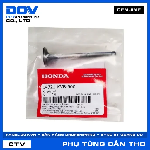 Xu páp xả AIR BLADE 110, CLICK 110 — 14721KVB900