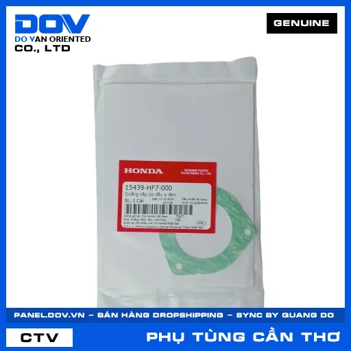 GIOĂNG NẮP LỌC DẦU LY TÂM (lọc nhớt) SUPER DREAM, WAVE 100, WAVE ALPHA — 15439HF7000