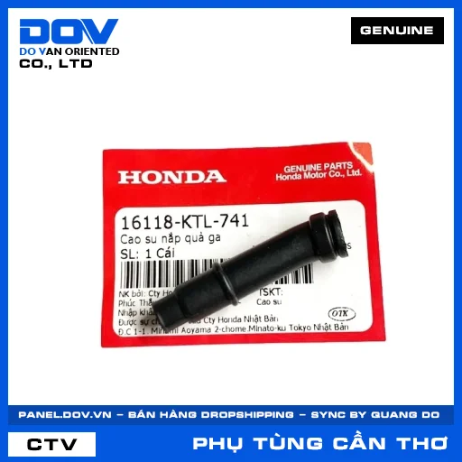 CAO SU NẮP QUẢ GA WAVE 100, WAVE ALPHA — 16118KTL741