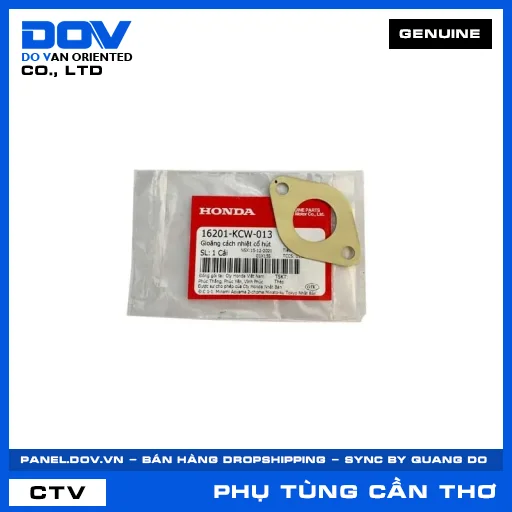 Gioăng cách nhiệt cổ hút WAVE 100 — 16201KCW013