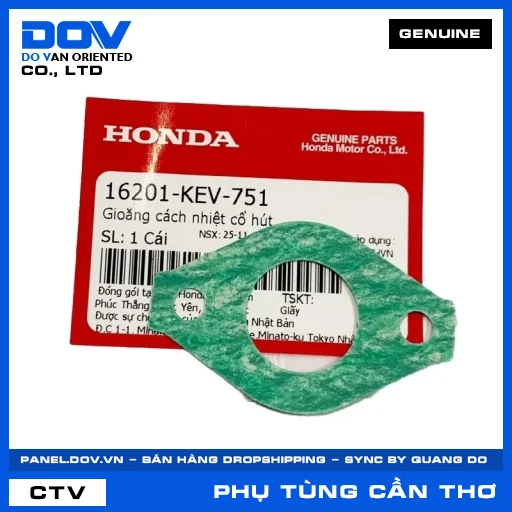 GIOĂNG CÁCH NHIỆT CỔ HÚT — 16201KEV751