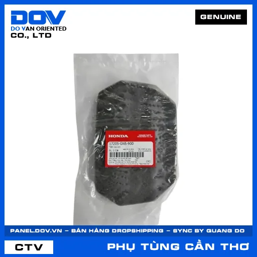 TẤM LỌC KHÍ (lọc gió) SUPER DREAM, WAVE ALPHA — 17205GN5900