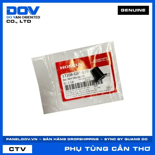 BẠC ĐỆM BẦU LỌC KHÍ (lọc gió) AIR BLADE 125, AIR BLADE 125/150, PCX, PCX 125 — 17208GR1010