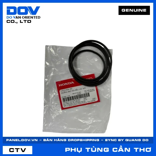 GIOĂNG BAO KÍN BẦU LỌC KHÍ (lọc gió) AIR BLADE 125, AIR BLADE 125/150, PCX, PCX 125 — 17213K36J00