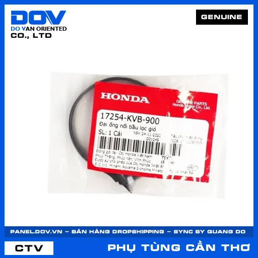 Đai ống nối bầu lọc gió (lọc khí) AIR BLADE 110, CLICK 110 — 17254KVB900