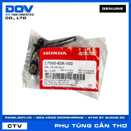 ĐẦU NỐI VÒI PHUN AIR BLADE 125/160, PCX 160, SH 125/150, SH 125/160 — 17560K0RV00