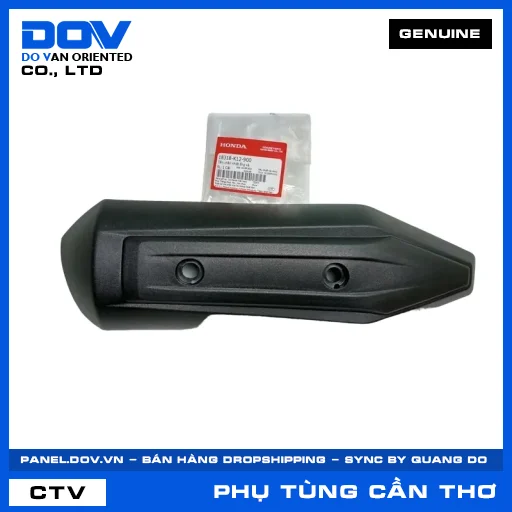 TẤM CHẮN NHIỆT ỐNG XẢ (pô) LEAD 125 — 18318K12900