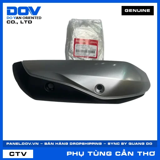 TẤM CÁCH NHIỆT ỐNG XẢ *NH411M* (pô) LEAD 125 — 18318K2TV00ZA