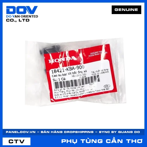 Cao su bạc lót bắt ống xả (pô) BLADE 110, DREAM 110, FUTURE 125, FUTURE NEO — 18421KBA900