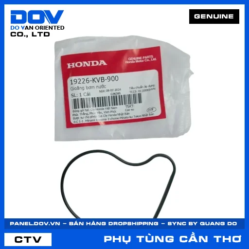 GIOĂNG BƠM NƯỚC AIR BLADE 110, CLICK 110 — 19226KVB900